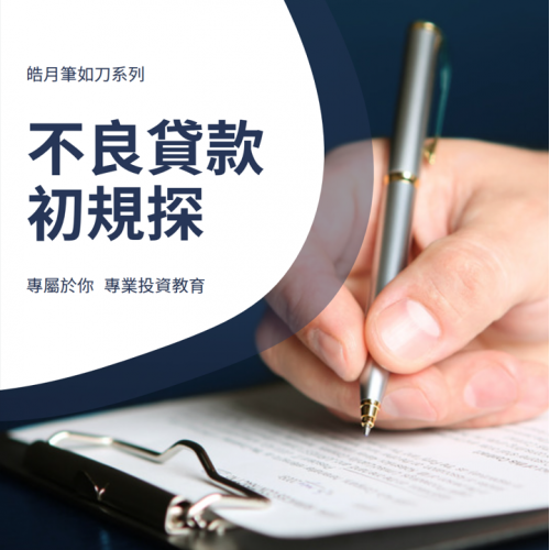 不良貸款初規探